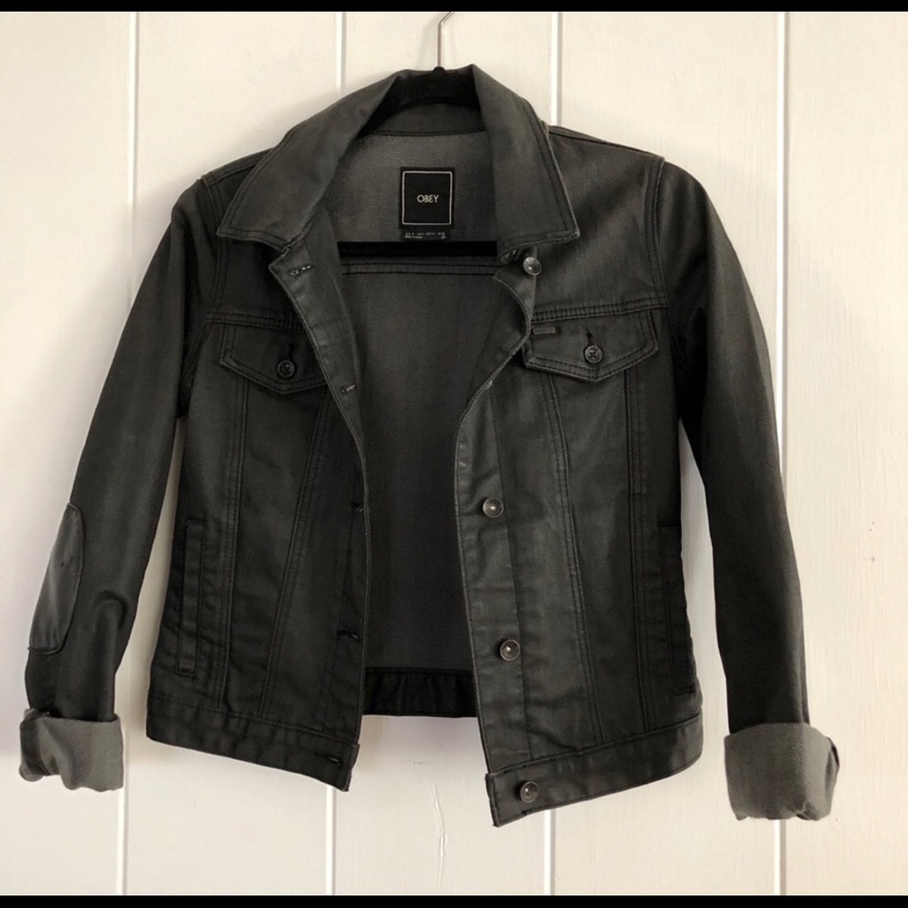 Obey waxed jacket